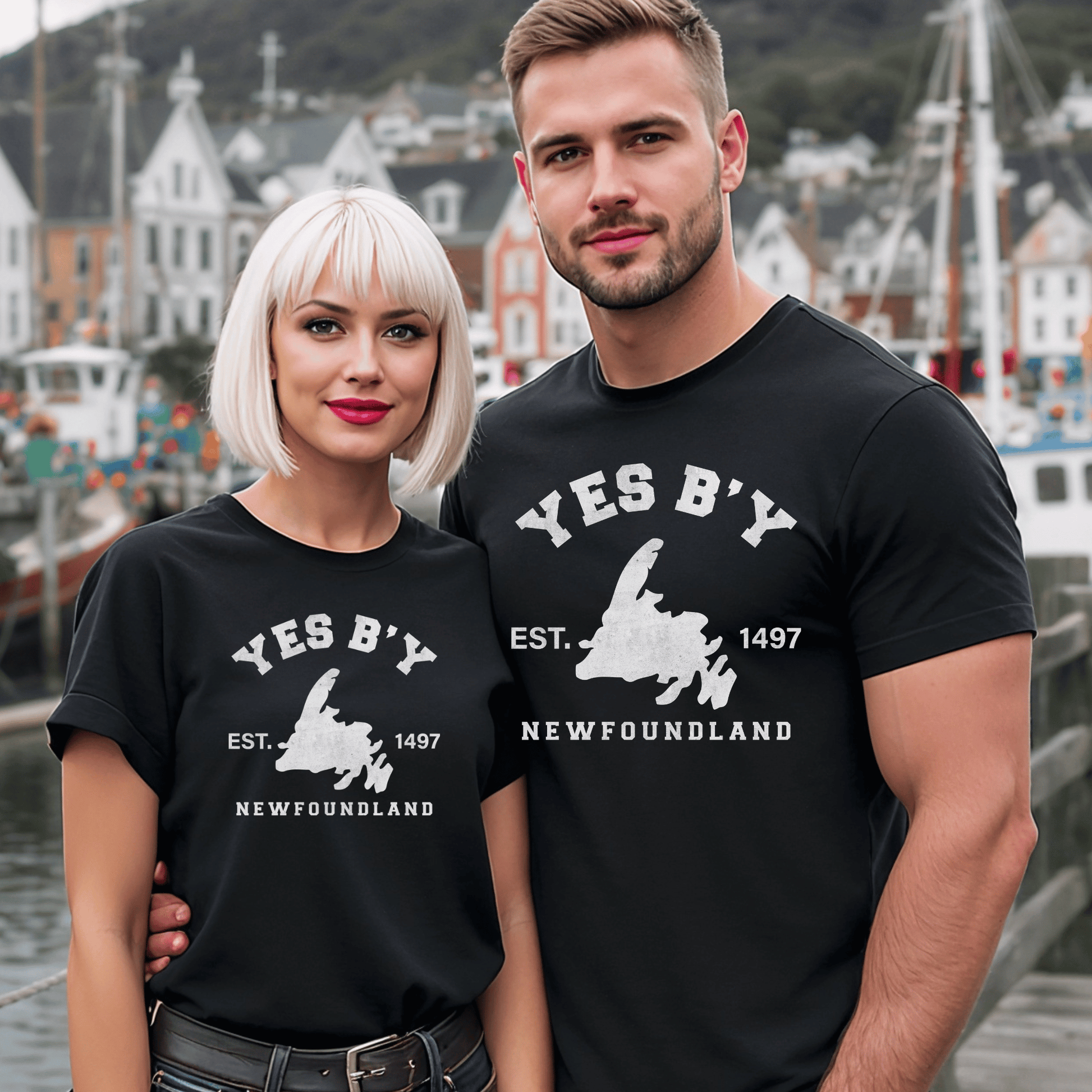 "Yes B’y" Map T-Shirt - Newfinese Please