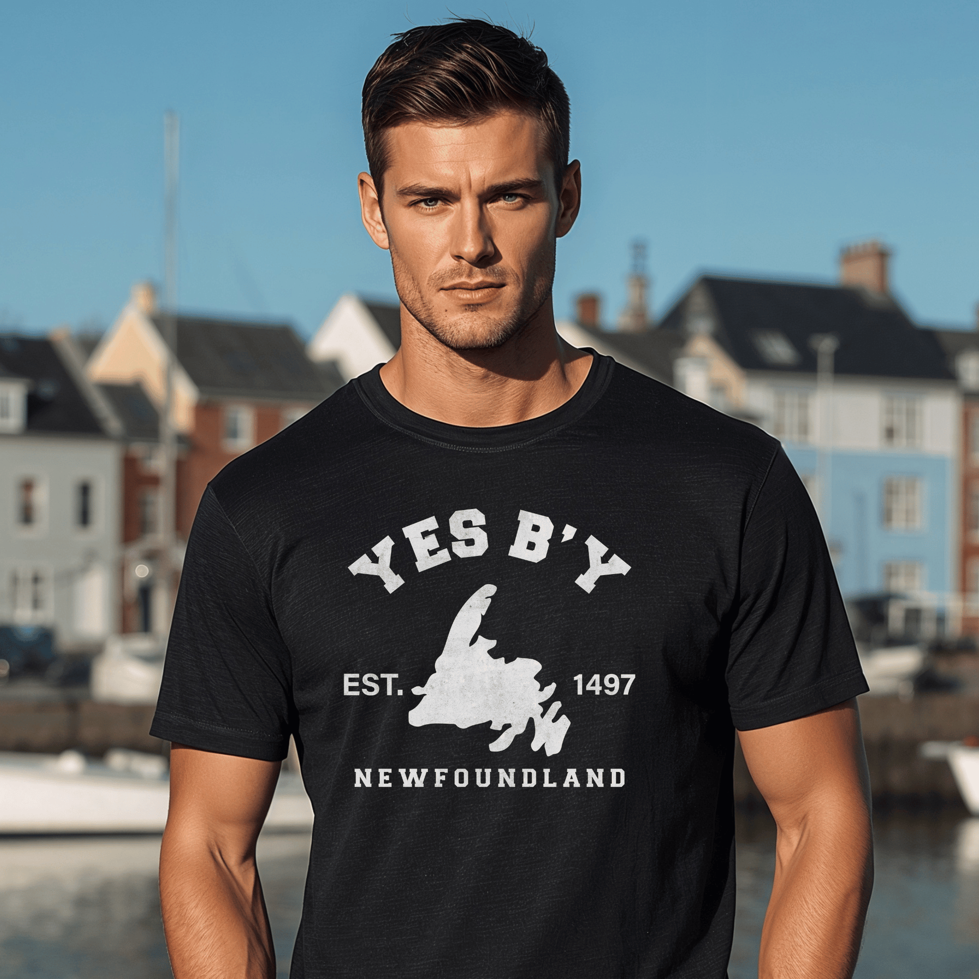 "Yes B’y" Map T-Shirt - Newfinese Please