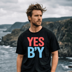 Yes B’y T-Shirt – Classic Newfoundland Saying Graphic Tee - Newfinese Please