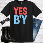 Yes B'y T-Shirt — Pittsburgh Pride Bold Typography Tee - Newfinese Please