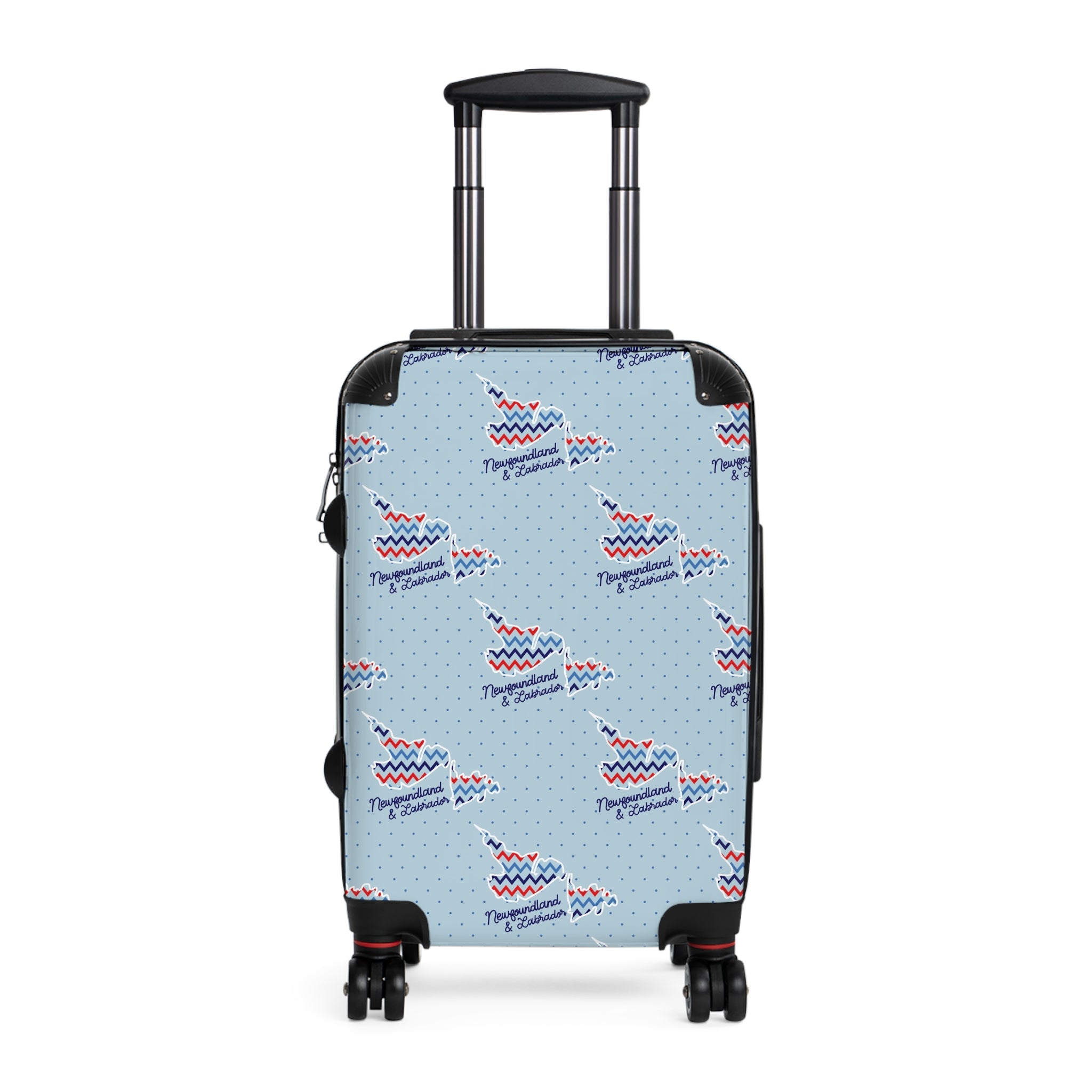 Zigzag Newfoundland 3 Piece Luggage Set - Newfinese Please