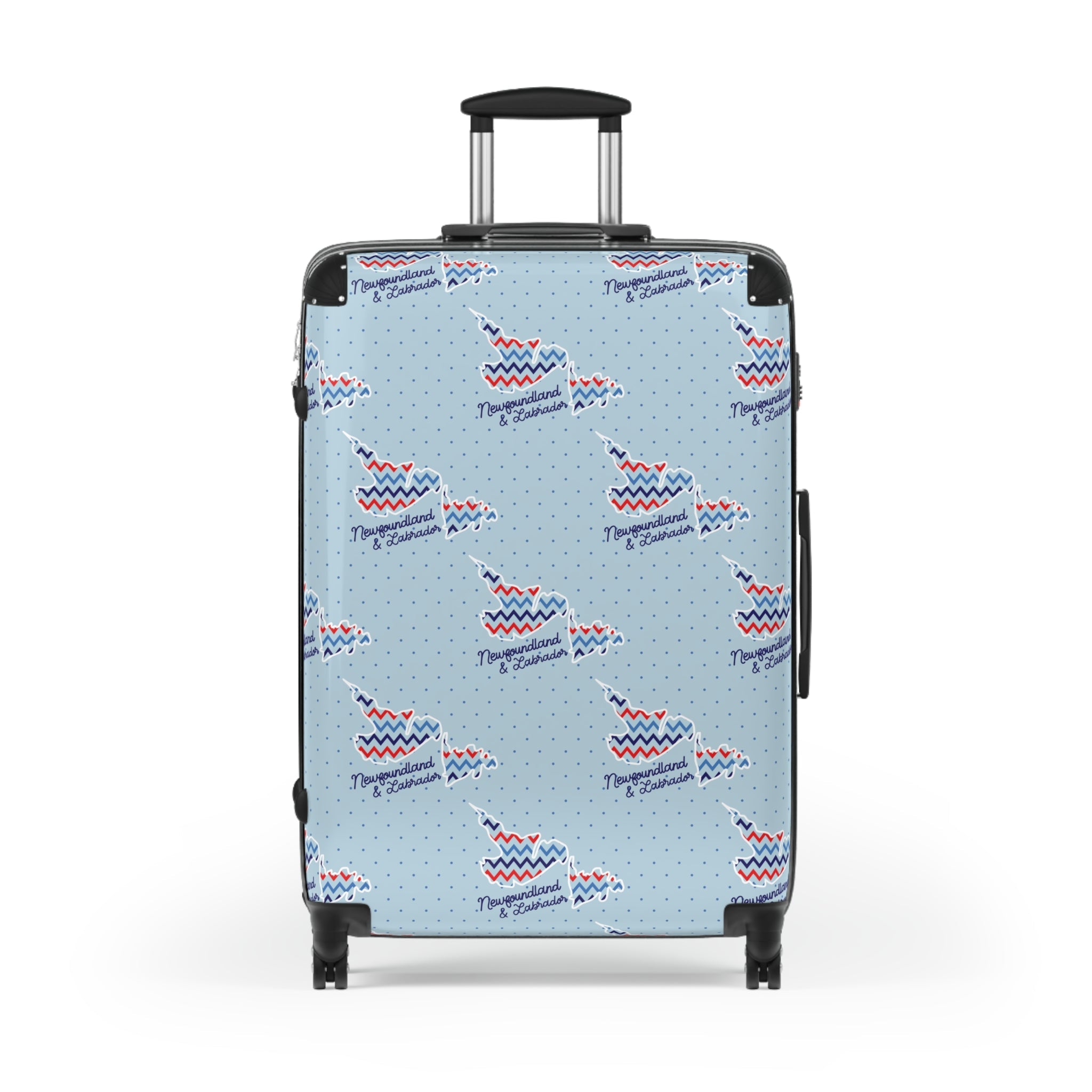 Zigzag Newfoundland 3 Piece Luggage Set - Newfinese Please