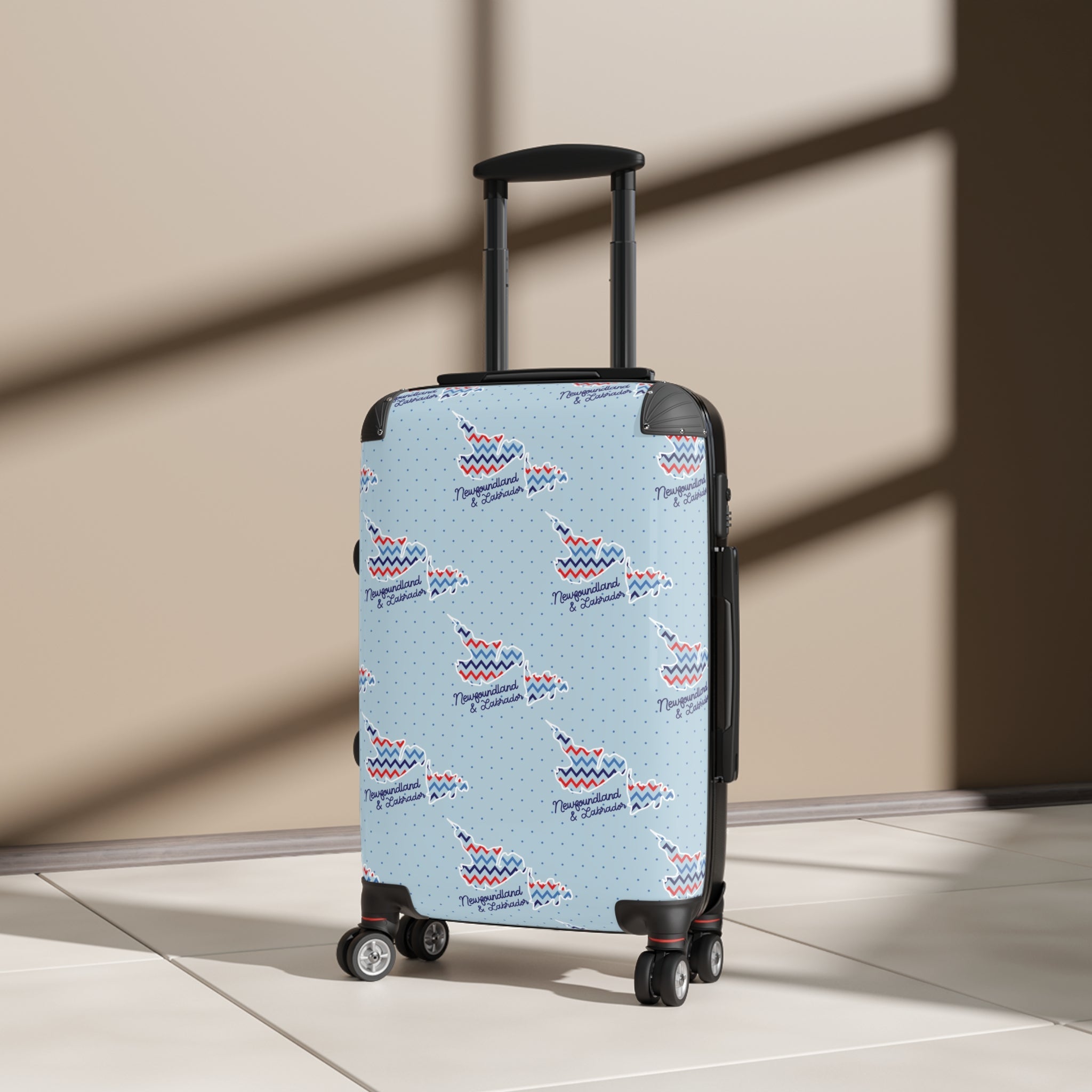 Zigzag Newfoundland 3 Piece Luggage Set - Newfinese Please