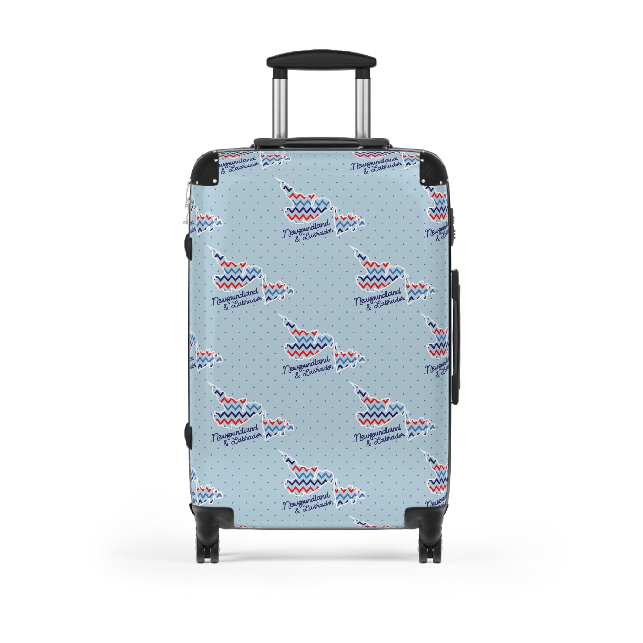Zigzag Newfoundland 3 Piece Luggage Set - Newfinese Please